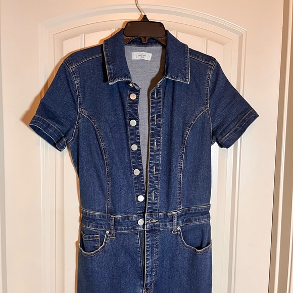 Jessica Simpson Flare Jumpsuit - Picture 1 of 5